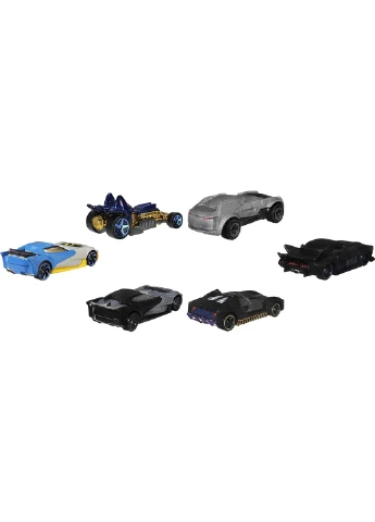 Колекційний набір машинок із 6 шт. Hot Wheels Batman Character Car Бетмен (HBY35) Mattel (255665160)