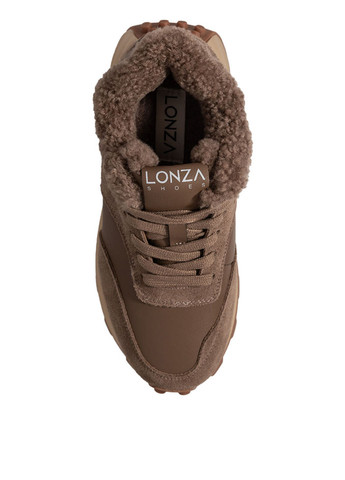 Коричневые зимние кроссовки Lonza