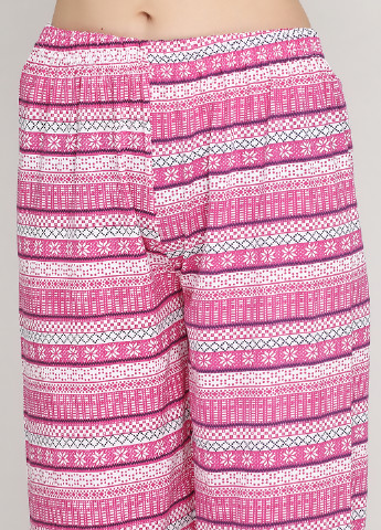 Малиновий демісезонний комплект (футболка, штани) Rinda Pijama
