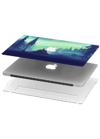 Чехол пластиковый для Apple MacBook Air 13 A1932 / A2179 / A2337 Минимализм (Among Trees on Steam) (9656-2548) MobiPrint (218867868)