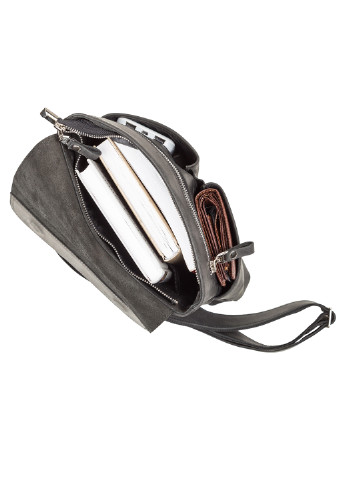 Чоловіча шкіряна сумка 25,5х23х4,5 см Shvigel (252133000)