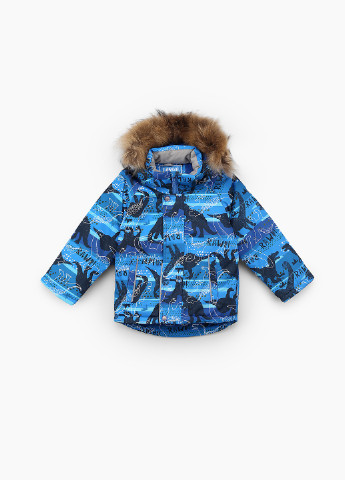 Синяя зимняя куртка Snowgenius