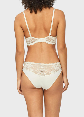 Білий бюстгальтер Calvin Klein з кісточками поліамід