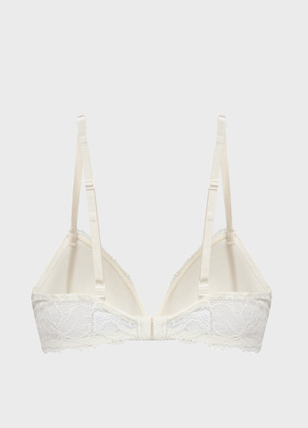 Білий бюстгальтер Calvin Klein з кісточками поліамід