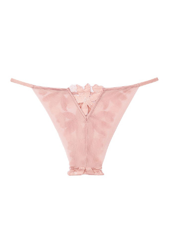 Розовый демисезонный комплект (бюстгальтер, трусы) Victoria's Secret