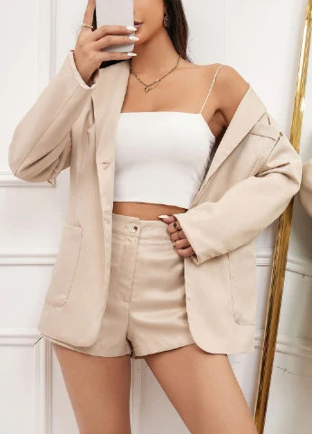 Костюм (жакет, шорты) SHEIN (329533306)