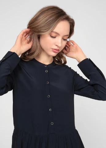 Темно-синя кежуал плаття, сукня Tommy Hilfiger однотонна