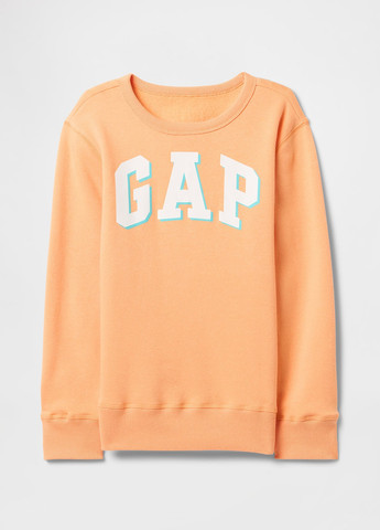 Оранжевый демисезонный костюм (свитшот, брюки) брючный Gap