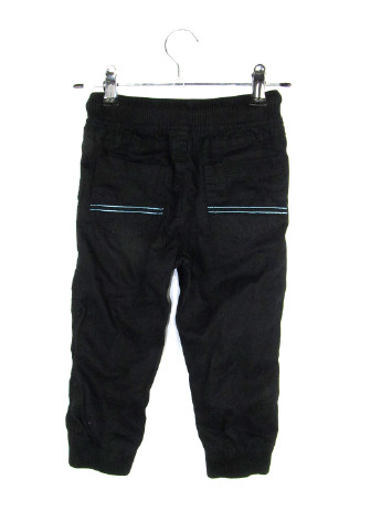 Черные кэжуал демисезонные брюки со средней талией Lupilu