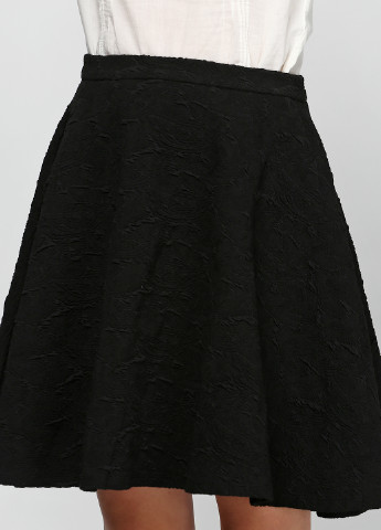 Черная кэжуал однотонная юбка la redoute мини