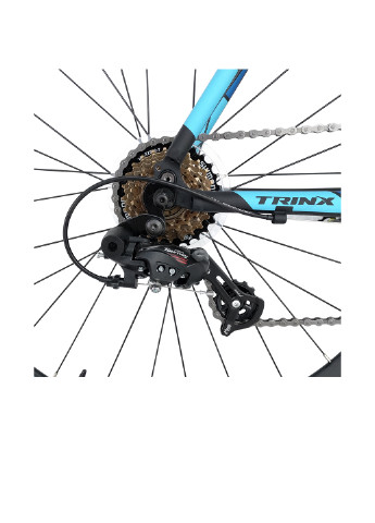 Велосипед Trinx tempo 2.0 700c*500mm matt-black-blue (146489480)