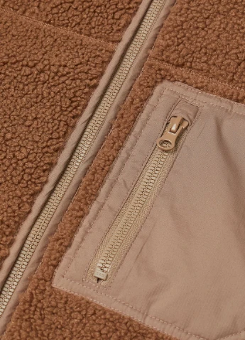 Коричневая зимняя куртка H&M