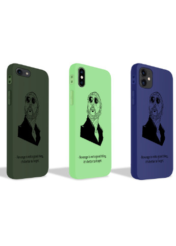 Чохол силіконовий Apple Iphone 8 plus Леон кілер (Leon) (6154-1451) MobiPrint (219777696)