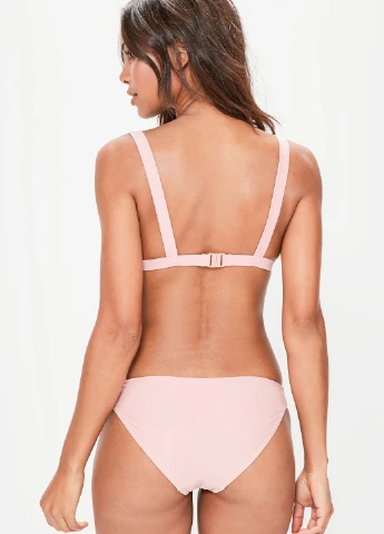 Пудровий літній купальник Missguided