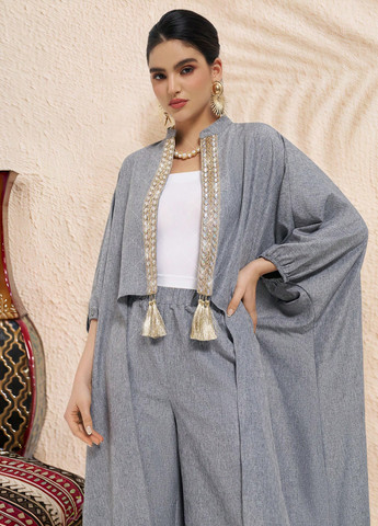 Костюм (накиидка, брюки) SHEIN (366092519)