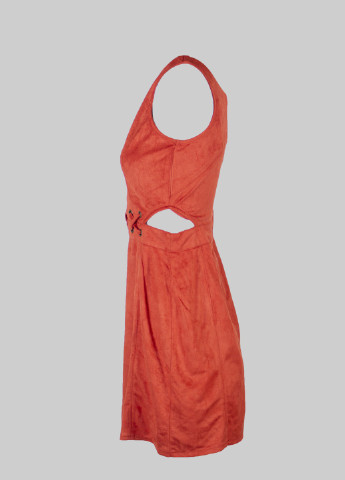 Червона кежуал сукня Boohoo однотонна