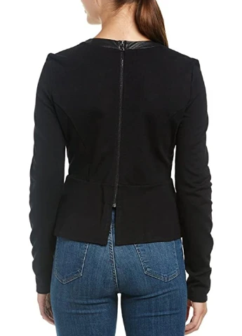 Чёрная блуза BCBGMAXAZRIA