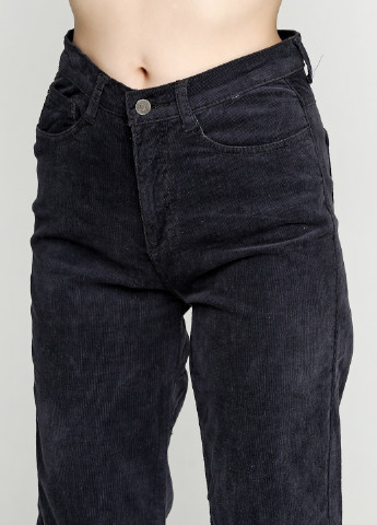 Серо-синие демисезонные прямые джинсы Micha