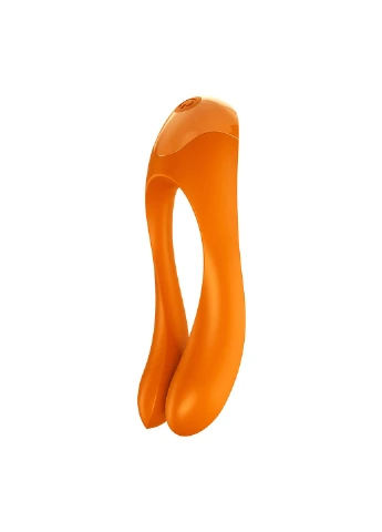 Вібратор на палець Candy Cane Orange Satisfyer (254150804)