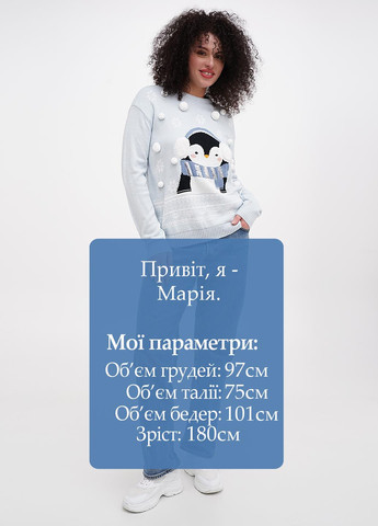 Світло-блакитний демісезонний джемпер джемпер Cropp