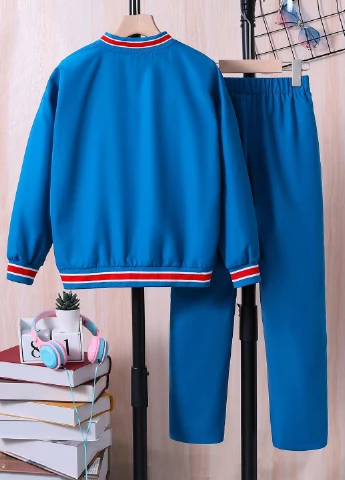 Спортивный костюм (бомбер, брюки) SHEIN (329544796)