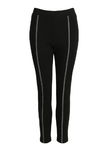 Черные демисезонные леггинсы Boohoo