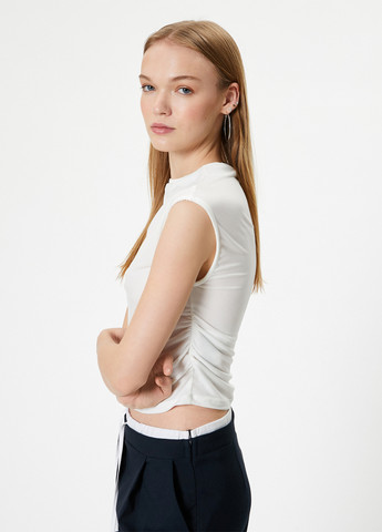 Белая майка KOTON