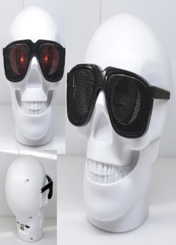 Портативная Bluetooth колонка Череп Skull White (559988) Francesco Marconi (213875573)
