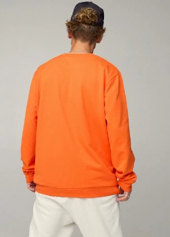Оранжевый свитшот мужской oversize /no flis/ YAPPI (252259252)