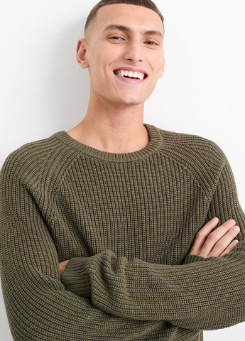 Оливковий (хакі) демісезонний джемпер джемпер C&A