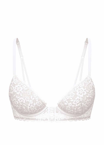 Білий бюстгальтер Victoria's Secret з кісточками поліестер