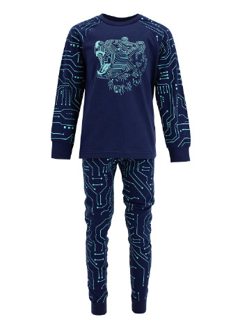 Индиго всесезон пижама лонгслив + брюки DeFacto