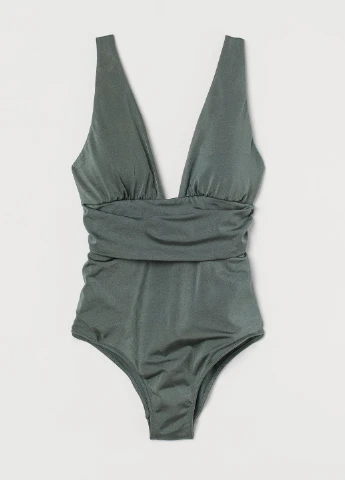 Зеленый летний купальник H&M