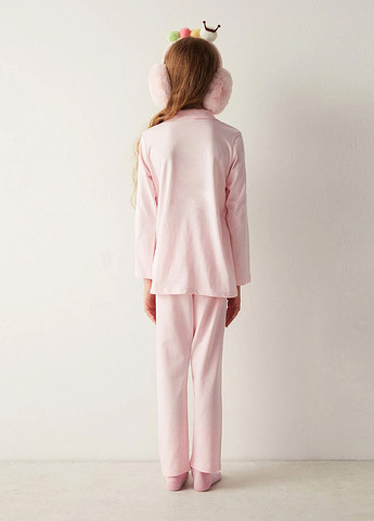 Светло-розовая всесезон пижама (рубашка, брюки) рубашка + брюки Penti