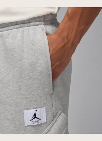 Серые спортивные демисезонные карго брюки Jordan