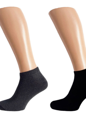 Набор мужских носков 10пар, короткие черные+серые 39-42 Rix (229058855)