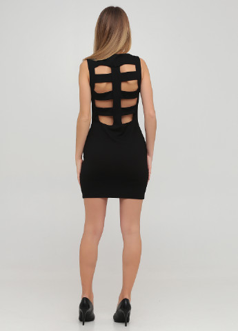 Чорна кежуал сукня з відкритою спиною Asos однотонна