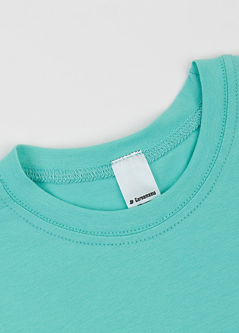 Зелена літня футболка Garnamama