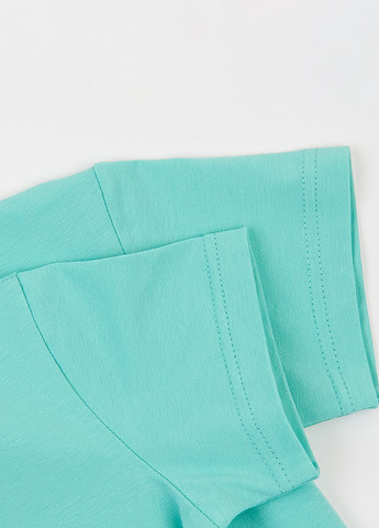 Зелена літня футболка Garnamama