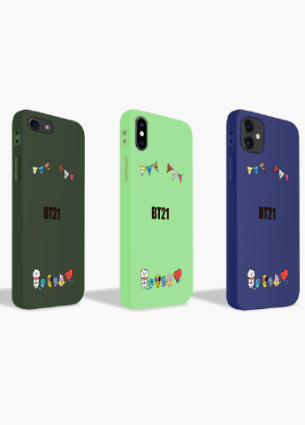 Чохол силіконовий Apple Iphone 8 plus БТС (BTS) (6154-1168) MobiPrint (219335709)