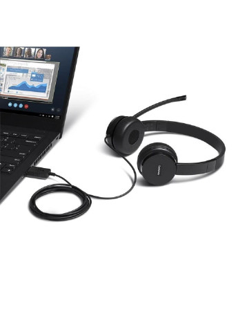Наушники (4XD0X88524) Lenovo 100 Stereo USB Headset (253546604)