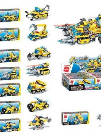 Конструктор 1408 Строжна техніка - мега машина 811, 600 дет Qman (253827860)