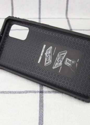 Ударостійкий чохол Serge Ring for Magnet для Samsung Galaxy A41 Чорний (is_00000036071_5) Getman (238479880)