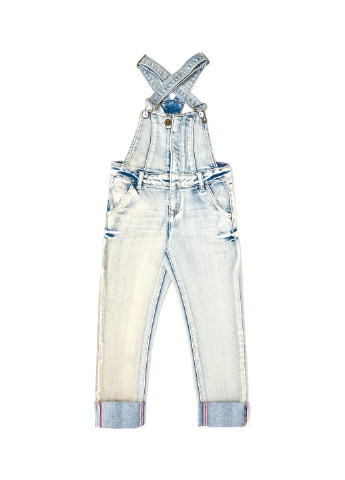 Комбінезон Vingino комбінезон-брюки однотонний блакитний джинсовий бавовна