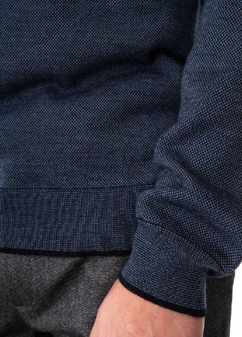 Синий зимний свитер Trussardi Jeans