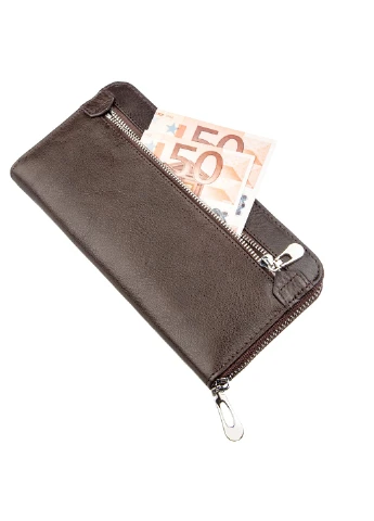 Жіночий шкіряний гаманець 10х20 см st leather (229460281)