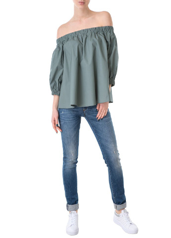 Зелена літня блуза Trussardi Jeans