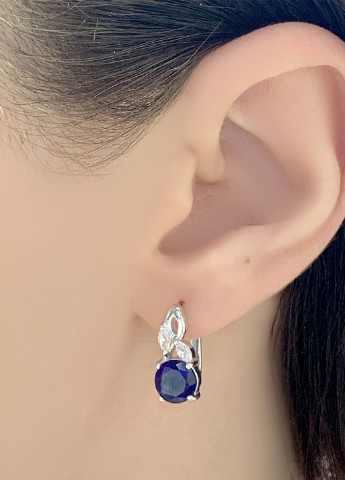 Сережки Silver Flame (164347004)