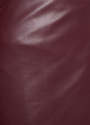 Темно-вишневая кэжуал однотонная юбка KOTON