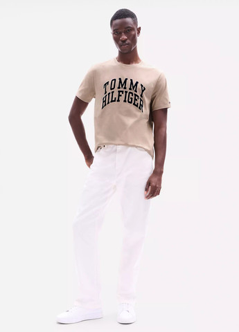 Бежева футболка Tommy Hilfiger